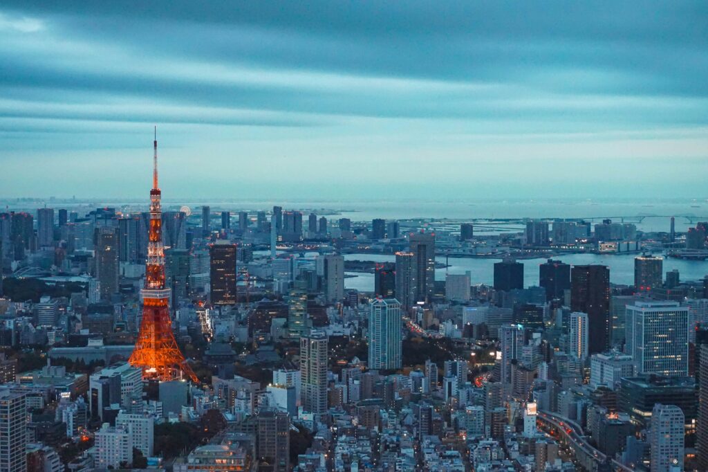 tokyo tower view